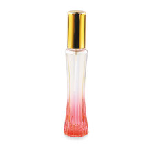 30ml outside gradually varied painting cylindrical elegant empty glass perfume bottle